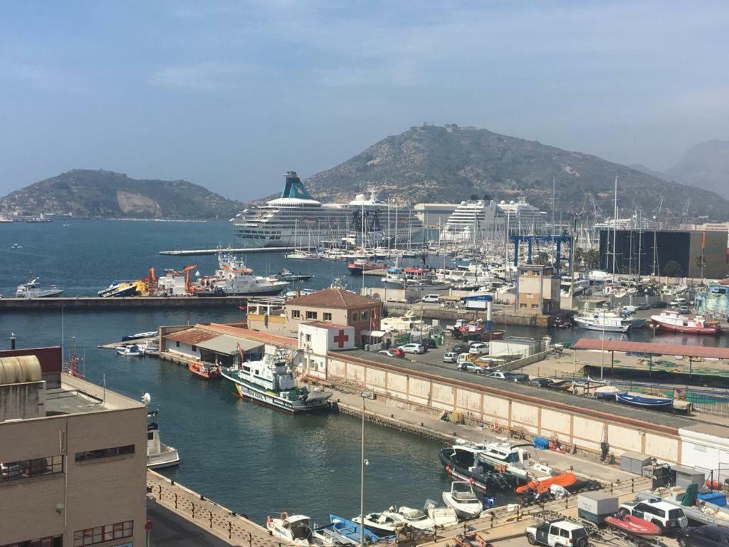 Alojamiento Vistas Al Mar Cartagena Bagian luar foto